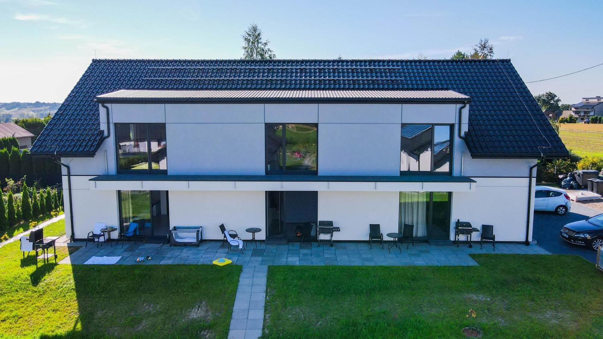 Sloneczne Wzgorze Zator Apartment Bagian luar foto
